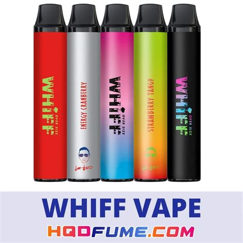 Whiff vape  I was going to a place down the road and they were kind of stuck up
